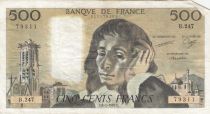 France 500 Francs - Pascal - 08-01-1987 - Serial B.247