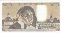 France 500 Francs - Pascal - St Jacques Tower - 05-01-1984 - Serial Z.196