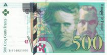 France 500 Francs - Pierre and Marie Curie - 1994 - Serial B.014