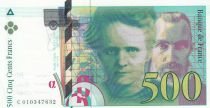 France 500 Francs - Pierre and Marie Curie - 1994 - Serial C.010