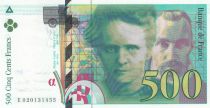 France 500 Francs - Pierre and Marie Curie - 1994 - Serial E.020