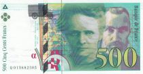 France 500 Francs - Pierre and Marie Curie - 1994 - Serial Q.015