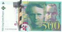 France 500 Francs - Pierre et Marie Curie - 1994 - Série T.015