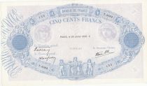 France 500 Francs - Pink and  blue - 28-07-1938 - Serial T.3084