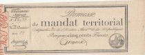 France 500 Francs - Territorial mandate - Serial 22 - Num 84933 - 1796