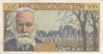 France 500 Francs - Victor Hugo - 30-10-1958 - Serial X.110