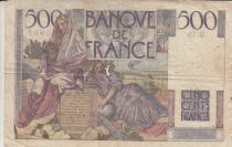 France 500 Francs, Chateaubriand - 19-07-1945- Serial O.18