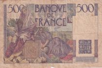 France 500 Francs, Chateaubriand - 19-07-1945- Serial W.19