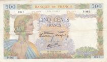 France 500 Francs La Paix - 31-10-1940 - Série P.965