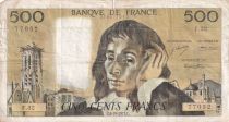 France 500 Francs Pascal - 04-10-1973 - Serial F.32