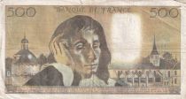 France 500 Francs Pascal - 06-12-1973 - Serial U.34