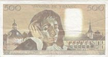 France 500 Francs Pascal - St Jacques Tower - 05-05-1988 - Serial V.278