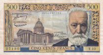 France 500 Francs Victor Hugo - 07-01-1954 - Serial T.10