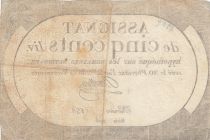 France 500 Livres - 20 Pluviose An II (8.2.1794) - F - Sign. Doivillier