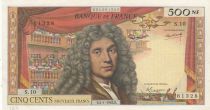 France 500 NF - Moliere - 04-01-1963 - Serial S.10