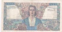 France 5000 Francs - France and colonies - 13-08-1942 - Serial M.92