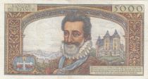 France 5000 Francs - Henri IV - 03-10-1957 - Serial J.27