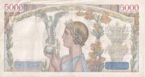 France 5000 Francs - Victoire - 19-01-1939 - Série H.103