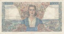 France 5000 Francs France and colonies - 31-05-1945 Serial X.670