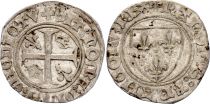 France Blanc Guénar, Charles VI - ND (1380-1422) - Montpellier - Point 4em