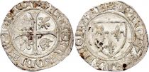 France Blanc Guénar, Charles VI - ND (1380-1422) - Poitiers Point 8em