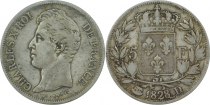 France Charles X - 5 Francs - 1828 D Lyon - Argent