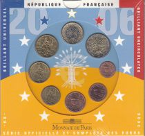 France Coffret BU France 2006 - 8 monnaies en euro