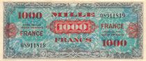 France France, Impression Américaine - 1000 Francs 1945 Sans Série - TTB+