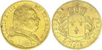 France France 20 Francs Louis XVIII - 1814 A Paris - Gold