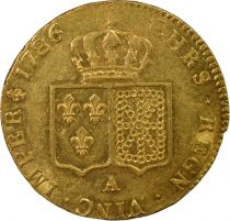 France Louis XVI - Double Gold Louis, Bare Head - 1786 A Paris