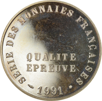 France Médaille \ Qualité Epreuve\  1991 - BE