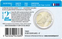 France Pièce 2 Euros Commémo. BU Coincard France 2021 - 75 ans de l\'UNICEF