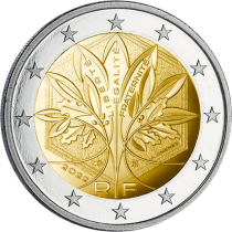 France Pièce 2 Euros UNC France 2022 - Nouvelle Face