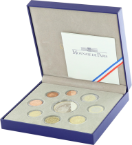 France Set of 9 Coins - 2011 - Proof