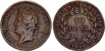 French Colonies 10 Centimes Louis-Philippe I - 1841 A Paris