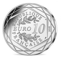 French Mint  FRANCE WORLD CHAMPION - 10 Euros Silver 2018