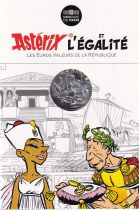 French Mint 10 Euros Silver - Asterix and Obelix - Equality - Asterix and Cleopatra - 2015