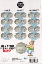 French Mint 10 Euros Silver - Asterix and Obelix - Equality - Asterix and Cleopatra - 2015