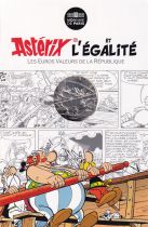 French Mint 10 Euros Silver - Asterix and Obélix - Equality - Asterix at the Olympic Games - 2015