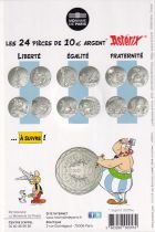 French Mint 10 Euros Silver - Asterix and Obélix - Equality - Asterix at the Olympic Games - 2015