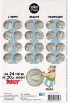 French Mint 10 Euros Silver - Asterix and Obelix - Equality - Asterix Gladiator - 2015