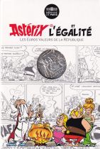 French Mint 10 Euros Silver - Asterix and Obélix - Equality - Bonemine and Panoramix - 2015