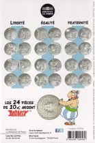 French Mint 10 Euros Silver - Asterix and Obelix - Fraternity - Asterix and the Normans - 2015