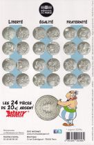 French Mint 10 Euros Silver - Asterix and Obelix - Fraternity - The Great Crossing - 2015