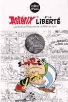 French Mint 10 Euros Silver - Asterix and Obélix - Freedom - Caesar\'s gift - 2015