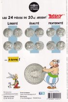 French Mint 10 Euros Silver - Asterix and Obélix - Freedom - The Great Crossing - 2015