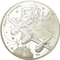 French Mint 10 Euros Silver Proof - Aviation & History - P-38 - 2019