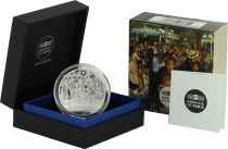 French Mint 10 Euros Silver Proof - Ball at the Moulin de la Galette - 2018