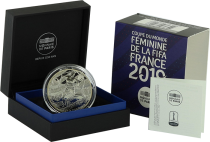 French Mint 10 Euros Silver Proof - FIFA Women\'s World Cup - America - 2019