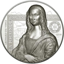 French Mint 20 Euros Silver BE - The Mona Lisa - 2019